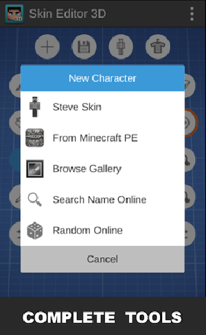 我的世界皮肤自制器手机版(Skin Editor 3D)