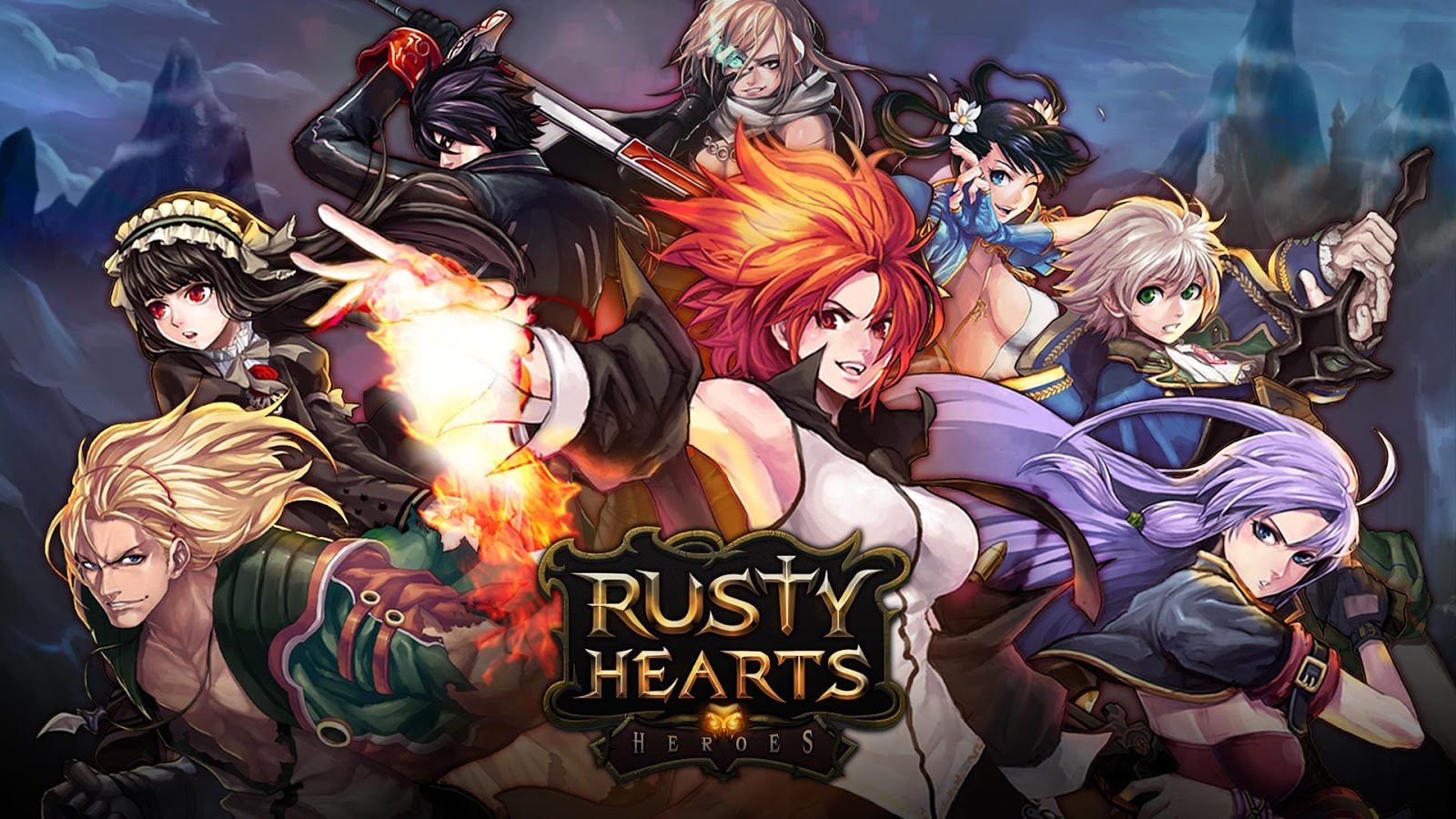 颓废之心手游韩服下载RustyHearts