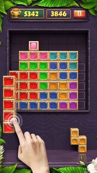 块宝石拼图游戏(block puzzle jewel)