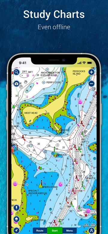 navionics boating电子海图软件