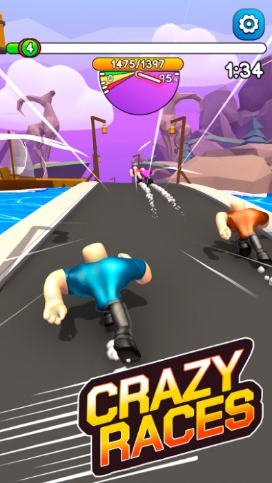 竞速比赛游戏(race clicker)