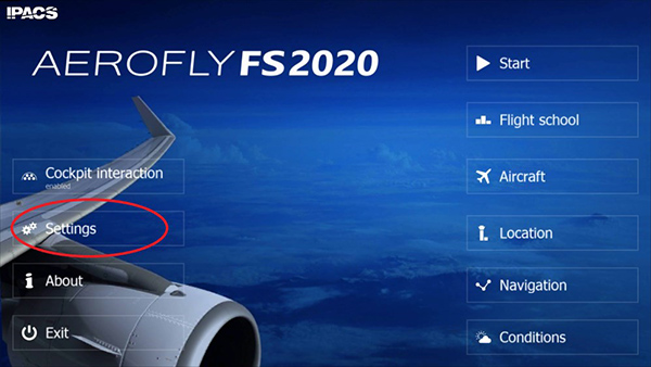 航空模拟器2020怎么调成中文