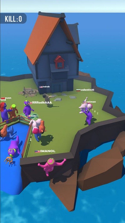 过肩摔大作战游戏(party.io)