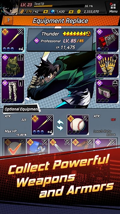 雷霆搏斗求生游戏(thunder brawl)